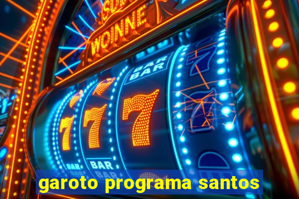 garoto programa santos